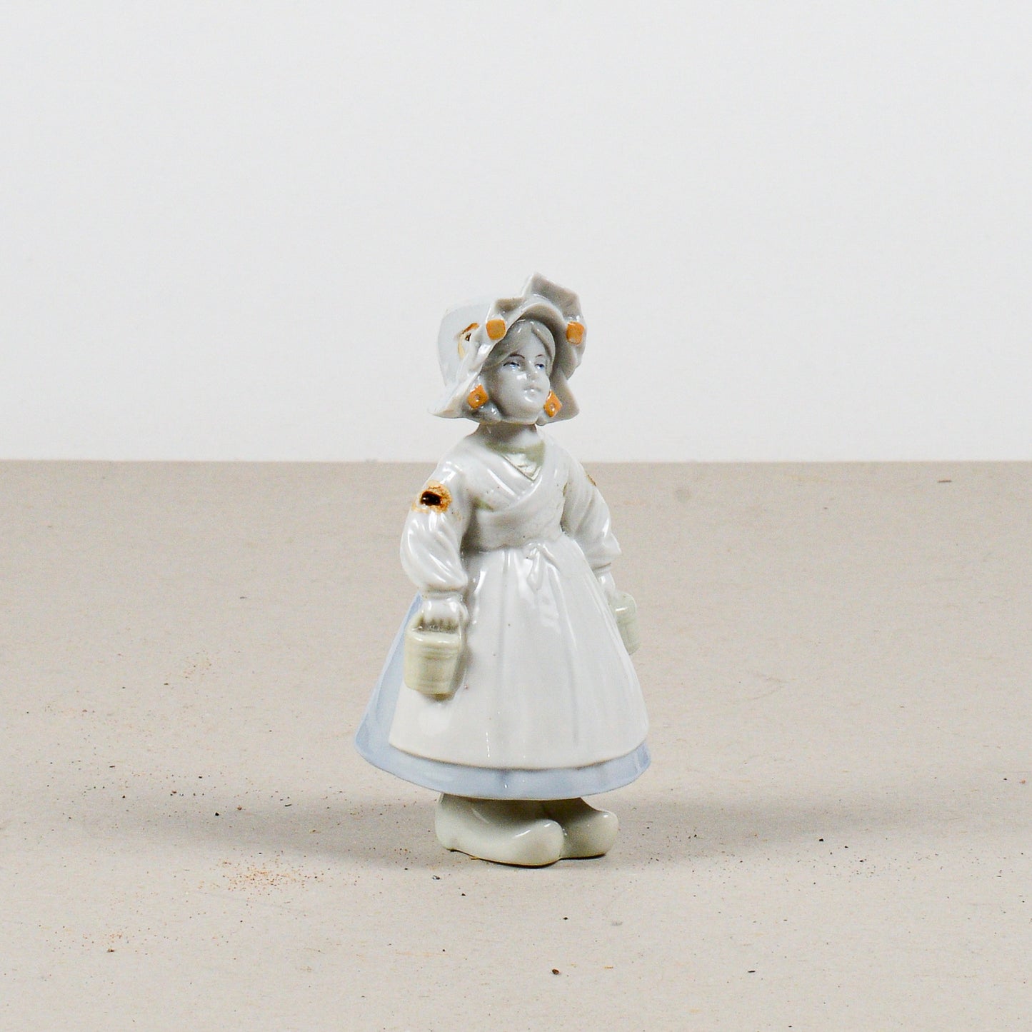 Ballerina in ceramica con movimenti snodabili epoca inizio XX secolo