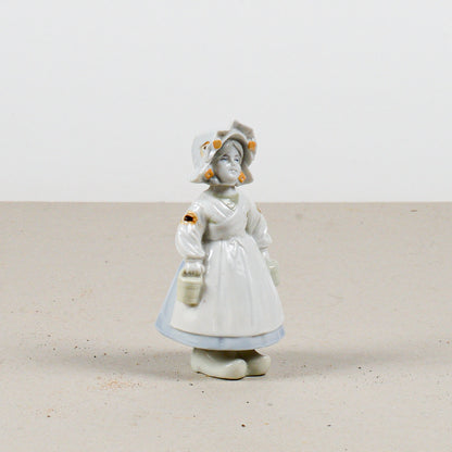 Ballerina in ceramica con movimenti snodabili epoca inizio XX secolo