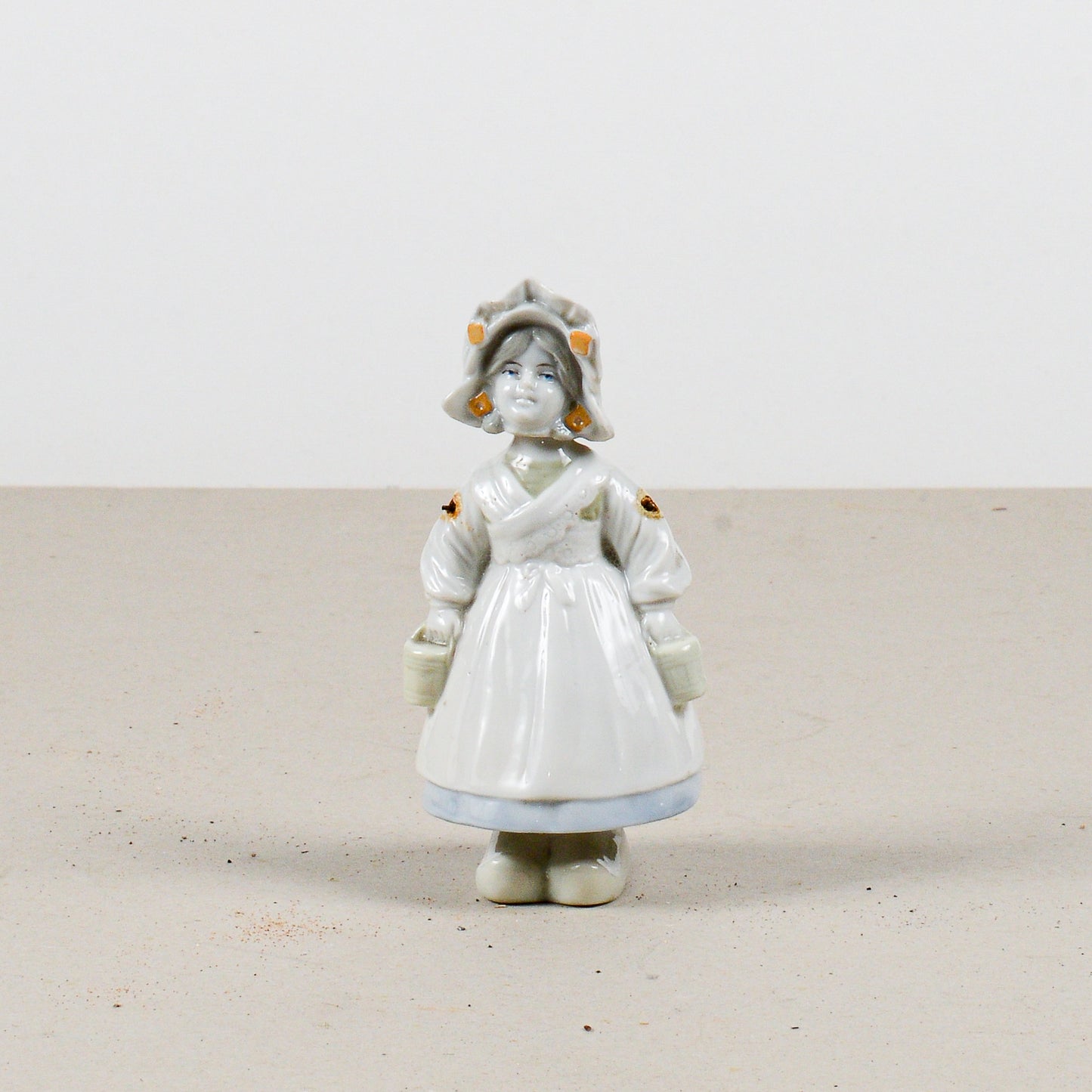 Ballerina in ceramica con movimenti snodabili epoca inizio XX secolo