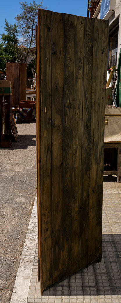 Angoliera in legno di abete a due ante epoca primo 900