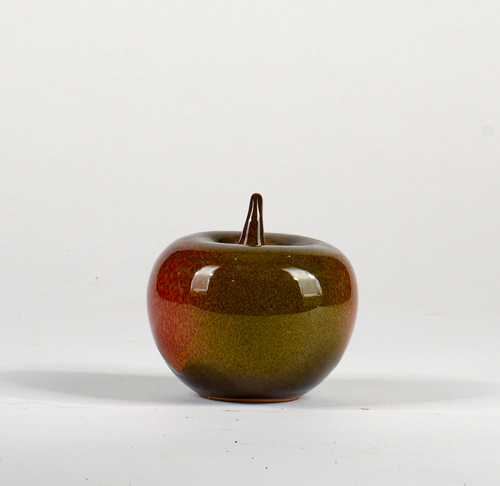 Mela in ceramica fermacarte produzione artigianele