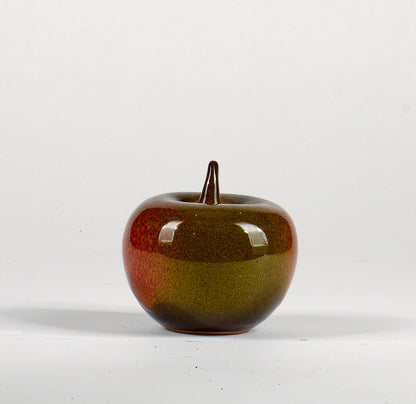 Mela in ceramica fermacarte produzione artigianele