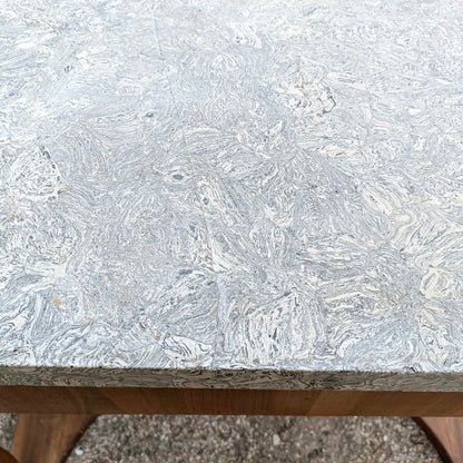 consolle in legno con piano in scagliola epoca primo 800
