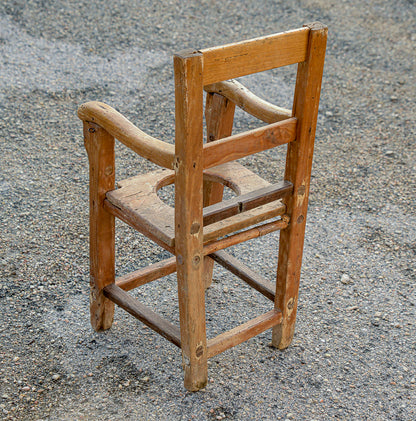 Sedia comoda wc da bambino abete  Italia epoca primo 800
