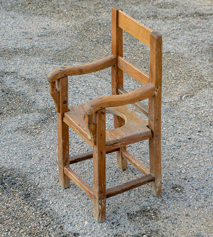 Sedia comoda wc da bambino abete  Italia epoca primo 800