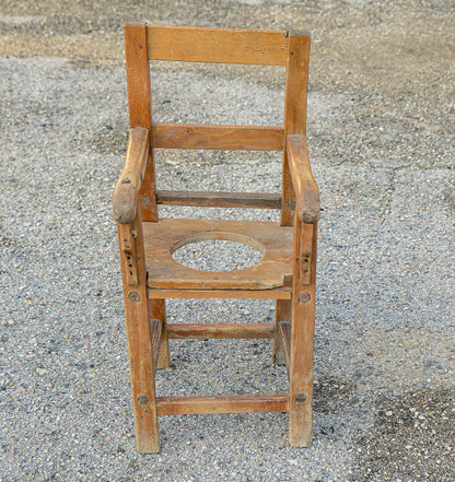 Sedia comoda wc da bambino abete  Italia epoca primo 800