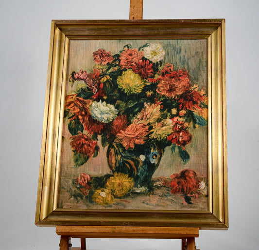 Quadro stampa natura morta metà 900