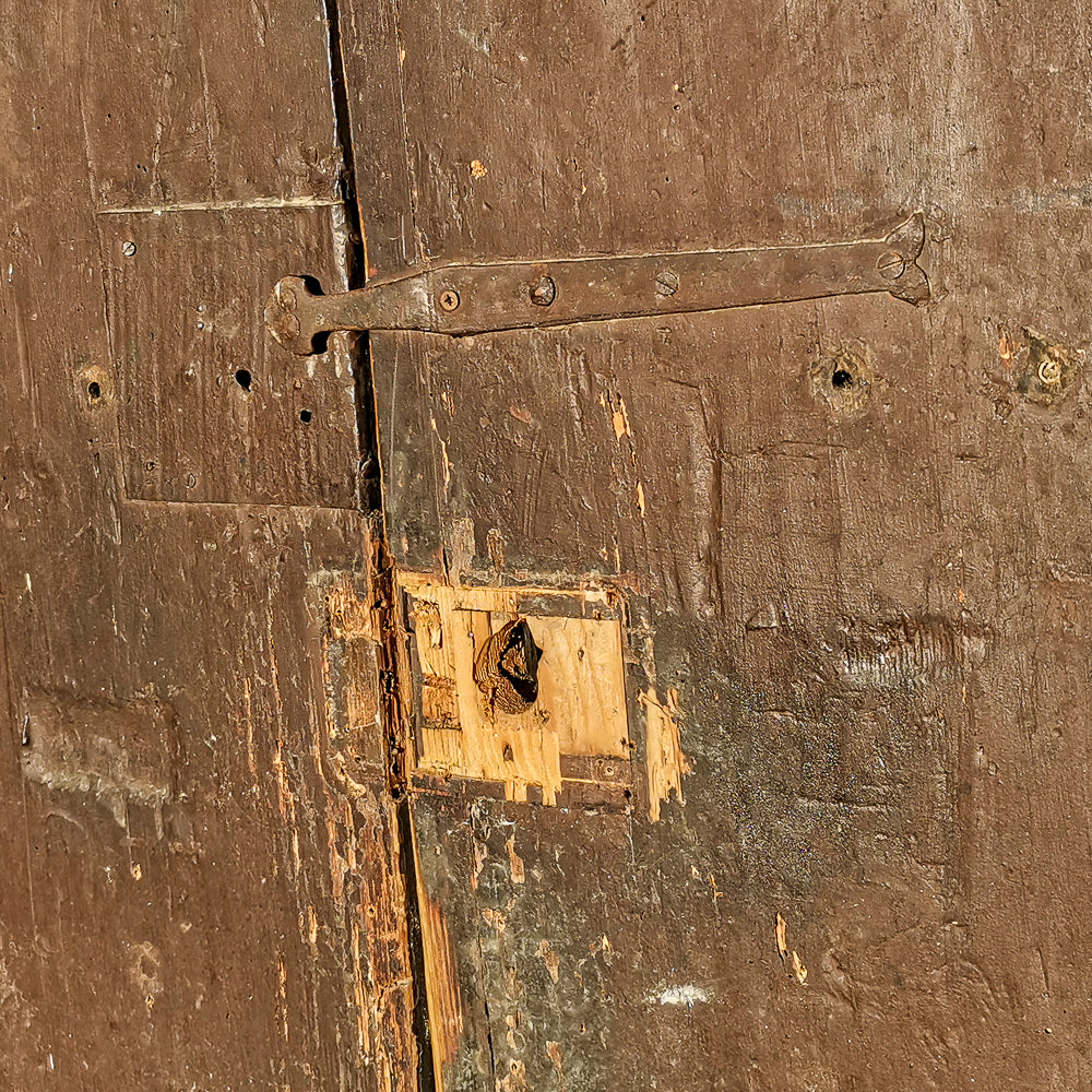 Portone porta due ante epoca 700