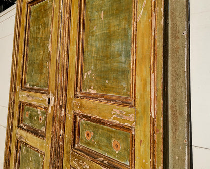 Portone porta due ante epoca 700