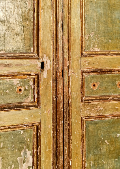Portone porta due ante epoca 700