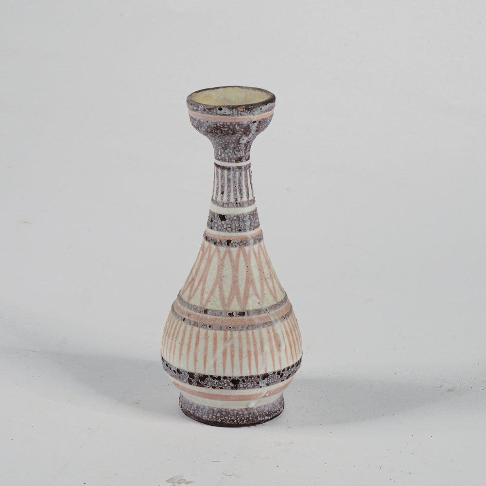 Vasetto anfora  marcata C.A.S. ceramica Vietri produzione anni 1990