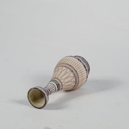Vasetto anfora  marcata C.A.S. ceramica Vietri produzione anni 1990