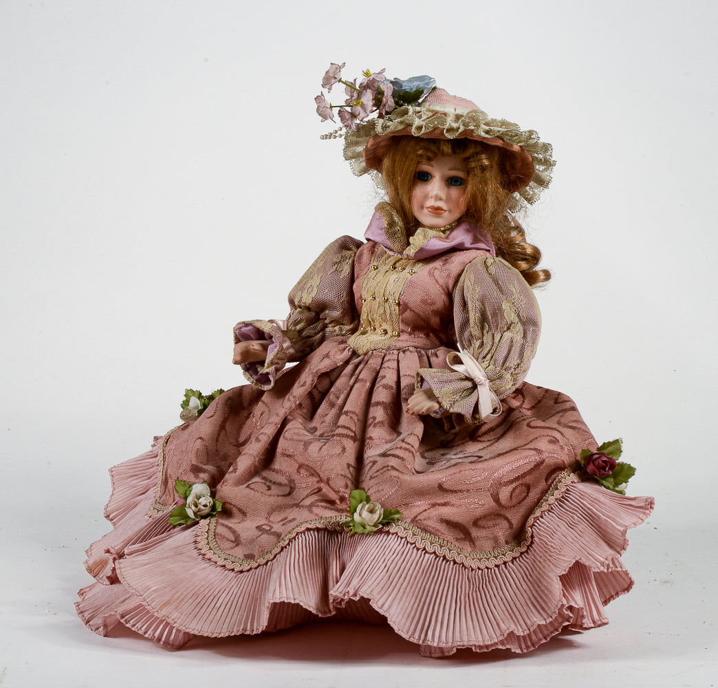 Bambola in ceramica Victorian Dolls - Bambola Ruby Victorian Dolls - Italia
