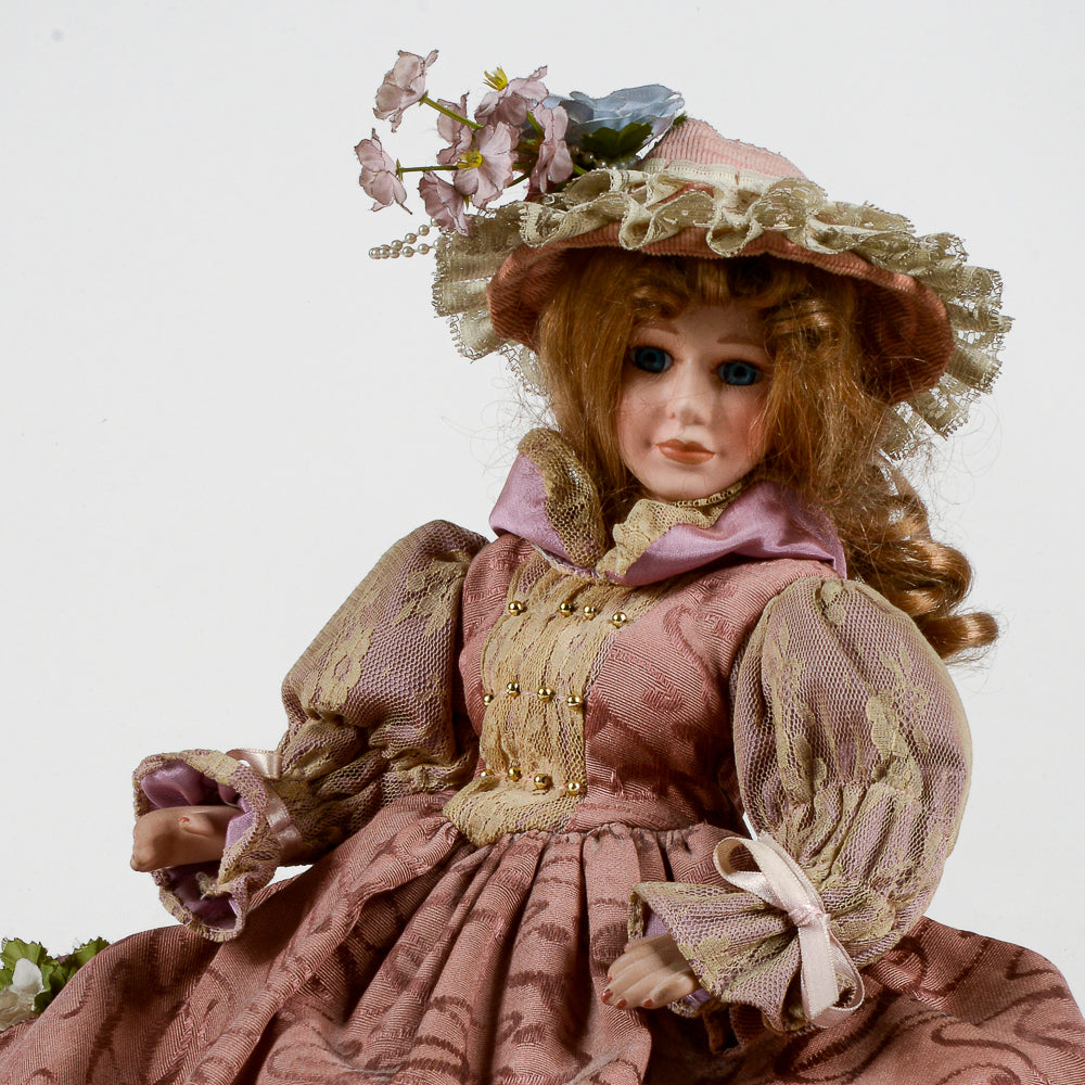 Bambola in ceramica Victorian Dolls - Bambola Ruby Victorian Dolls - Italia