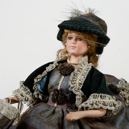 Bambola in porcellana Victorian Dolls - Rebecca Bambola Victorian Dolls - Italia