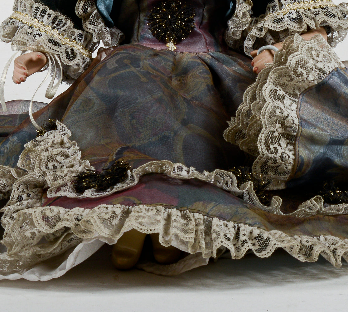 Bambola in porcellana Victorian Dolls - Rebecca Bambola Victorian Dolls - Italia