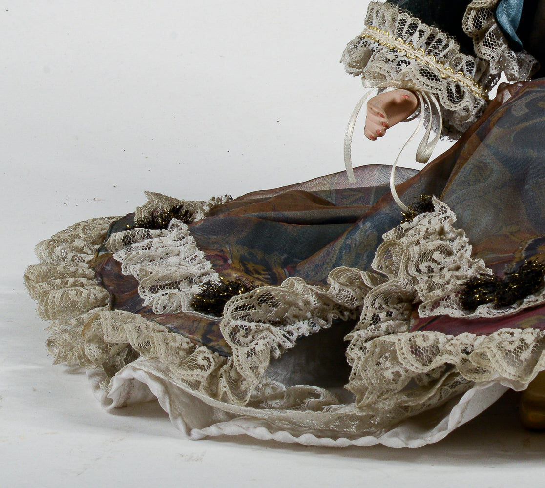 Bambola in porcellana Victorian Dolls - Rebecca Bambola Victorian Dolls - Italia