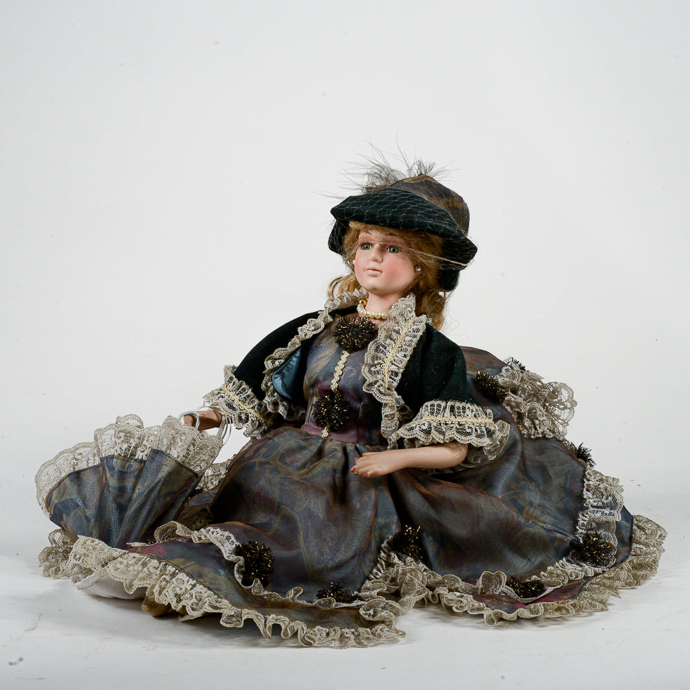 Bambola in porcellana Victorian Dolls - Rebecca Bambola Victorian Dolls - Italia