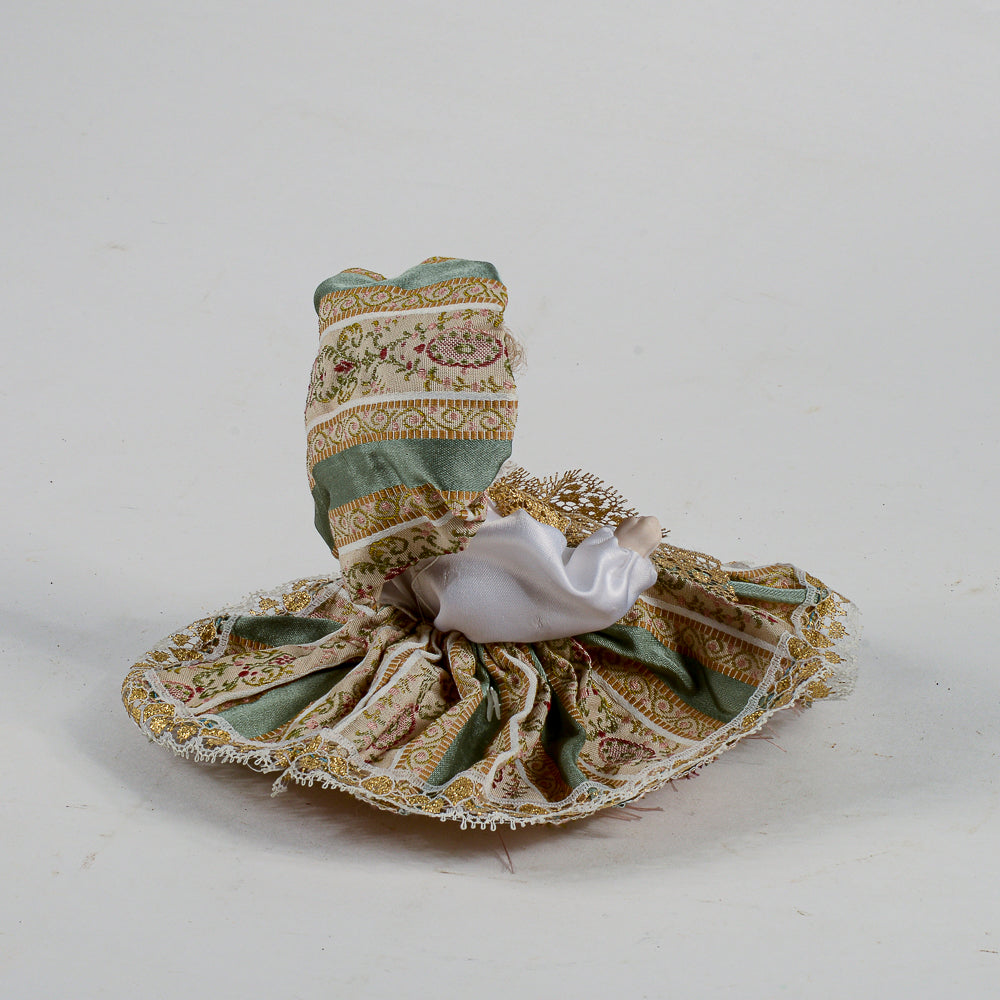 Bambola vintage in biscuit di porcellana serie Capodimonte