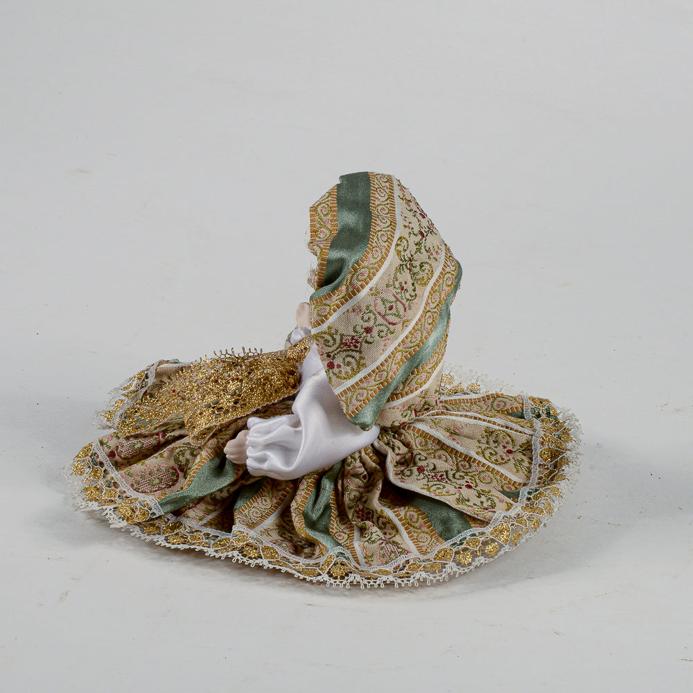Bambola vintage in biscuit di porcellana serie Capodimonte