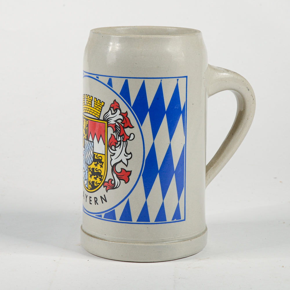 Boccale birra Bayern in terracotta 1980