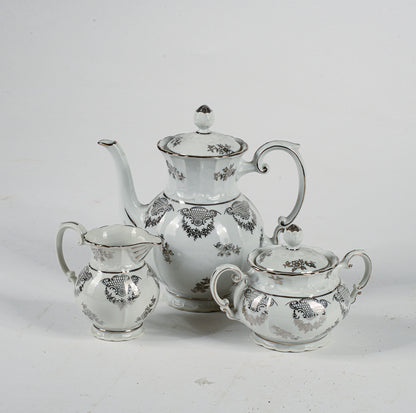 Set da the teiera zuccheriera lattiera firmate Forma Bavaria Richard Ginori  1960