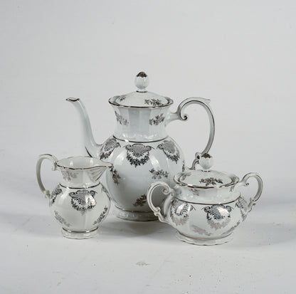 Set da the teiera zuccheriera lattiera firmate Forma Bavaria Richard Ginori  1960