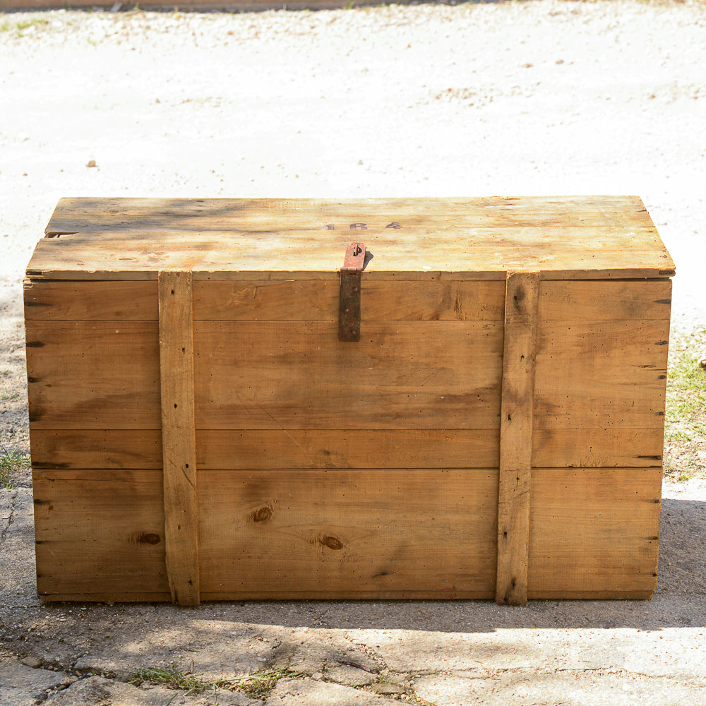 Cassa baule i legno grezzo  primo 900