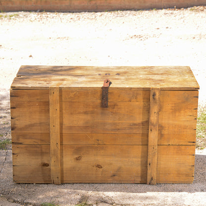 Cassa baule i legno grezzo  primo 900