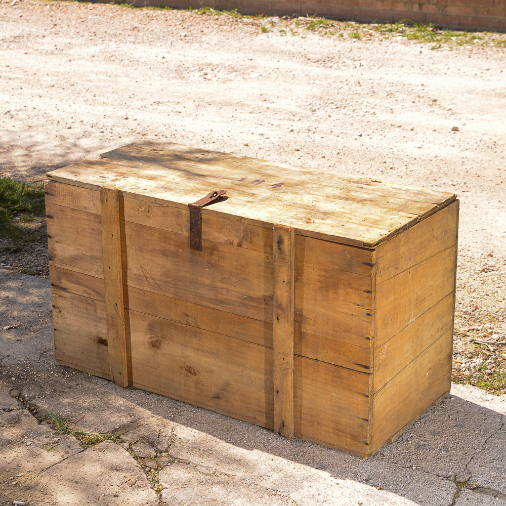 Cassa baule i legno grezzo  primo 900