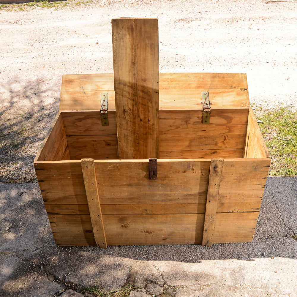 Cassa baule i legno grezzo  primo 900