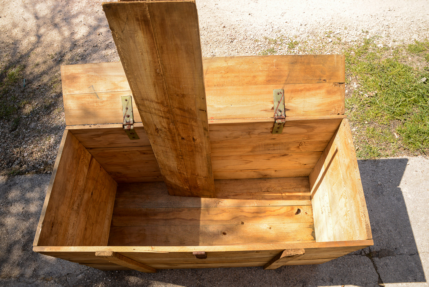 Cassa baule i legno grezzo  primo 900