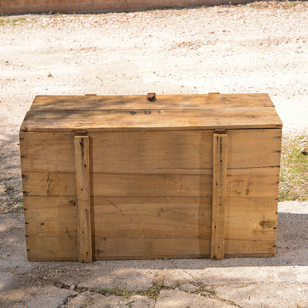 Cassa baule i legno grezzo  primo 900