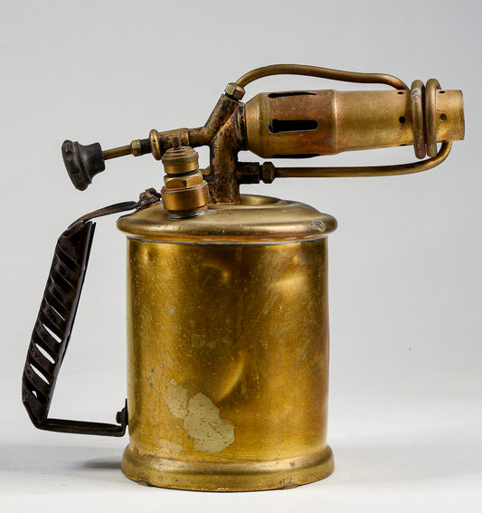 Bruciatore fiamma per testate trattore vintage in ottone metallo plastica