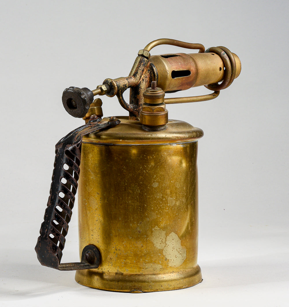 Bruciatore fiamma per testate trattore vintage in ottone metallo plastica