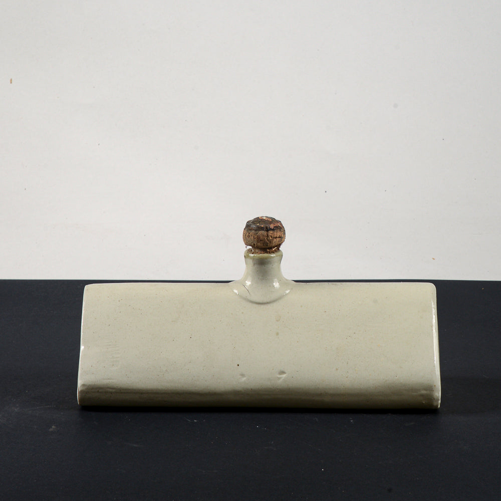 Scaldino in ceramica bianca Italia primo 900
