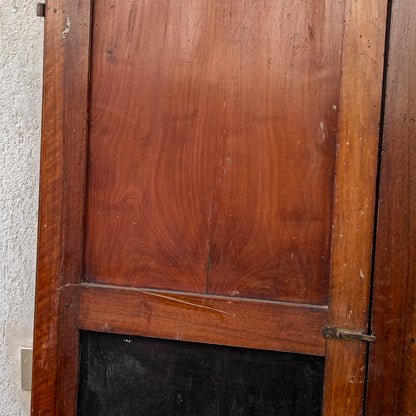 Porta due ante in noce massello senza telaio Italia epoca primo 800