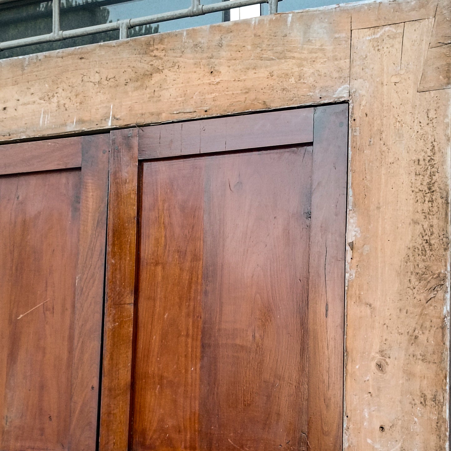 Porta con telaio due ante Italia epoca prima metà dell'800