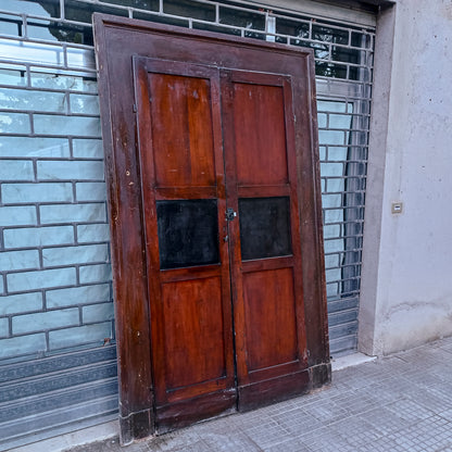 Porta con telaio due ante Italia epoca prima metà dell'800