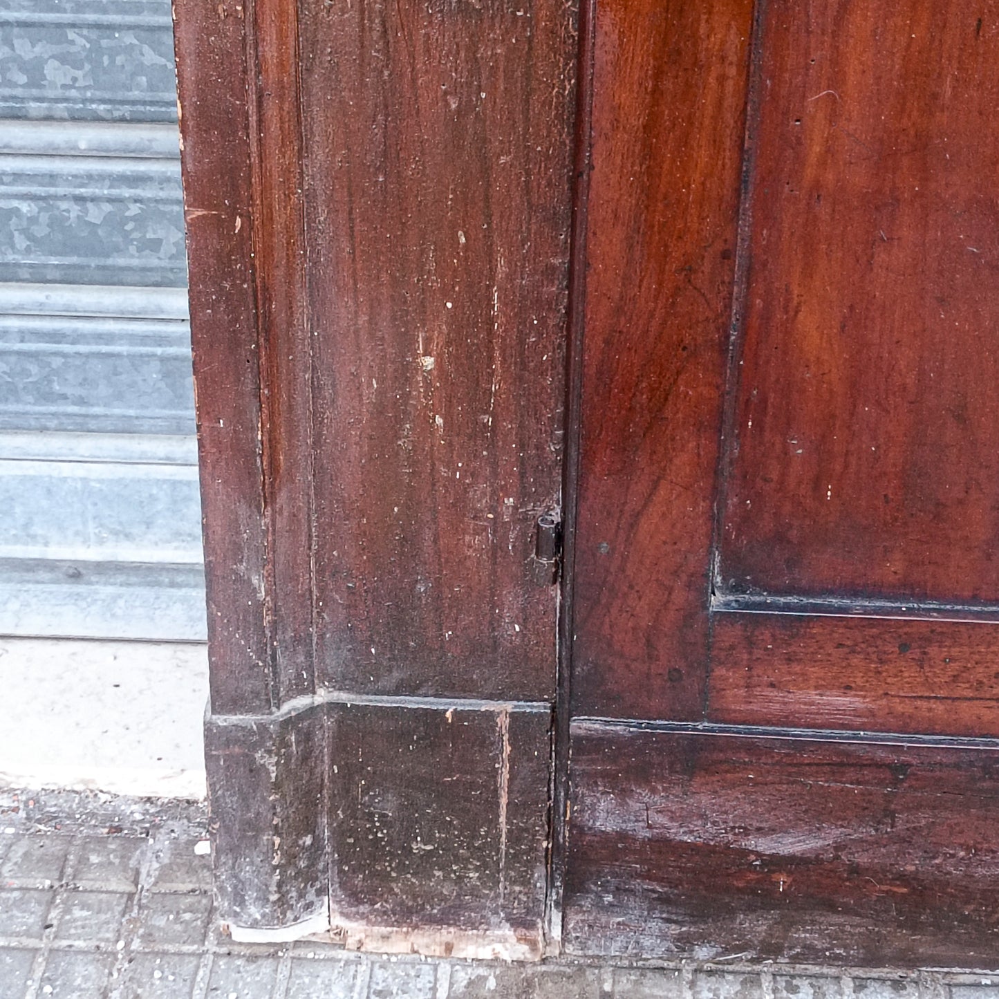 Porta con telaio due ante Italia epoca prima metà dell'800