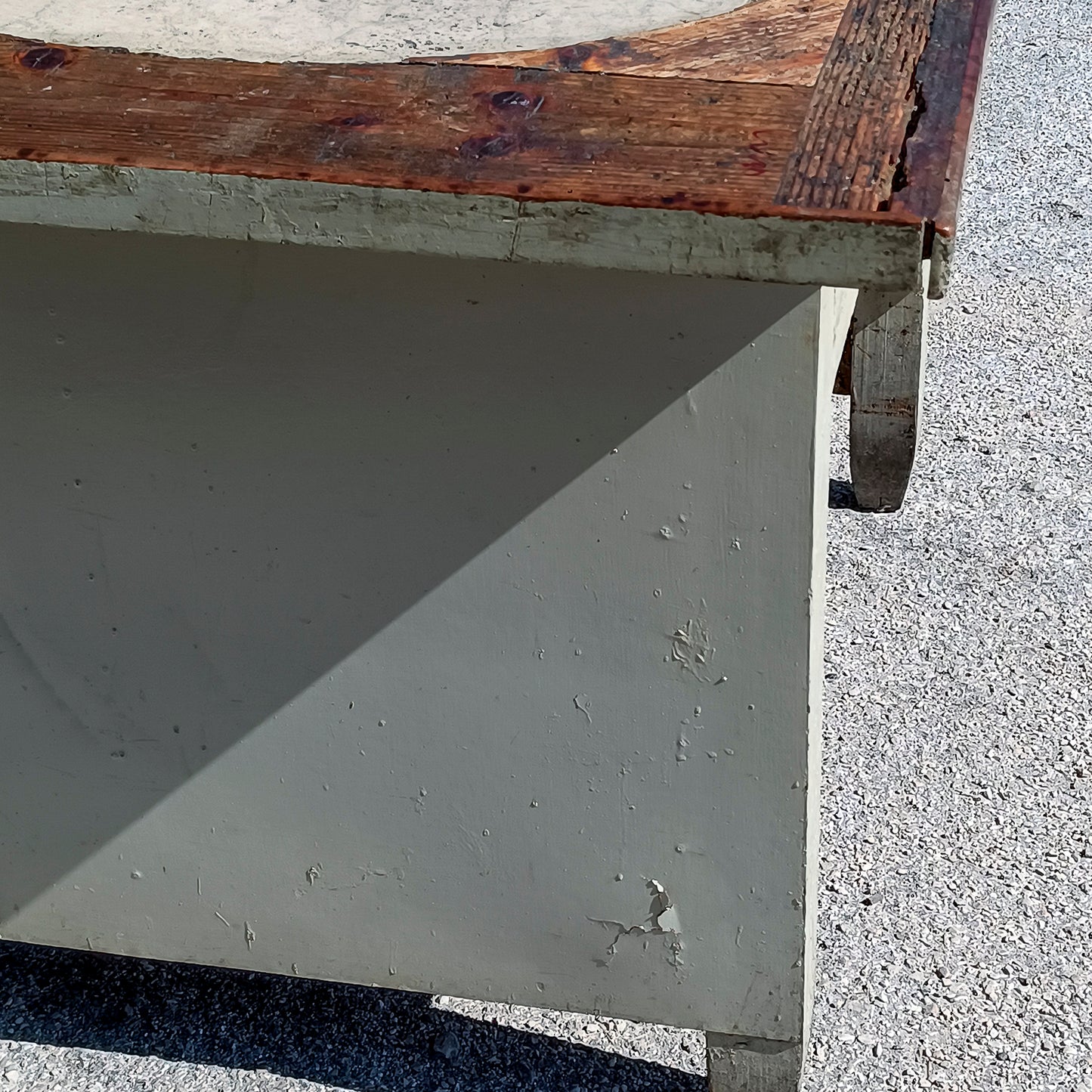 Tavolo scrivania da lavoro bottega artigiano con pietra epoca 800