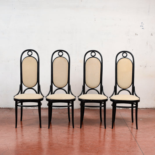 set di 4 sedie dining chairs by Michael Thonet for Thonet - thonet 1986