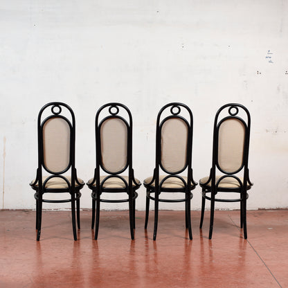 set di 4 sedie dining chairs by Michael Thonet for Thonet - thonet 1986