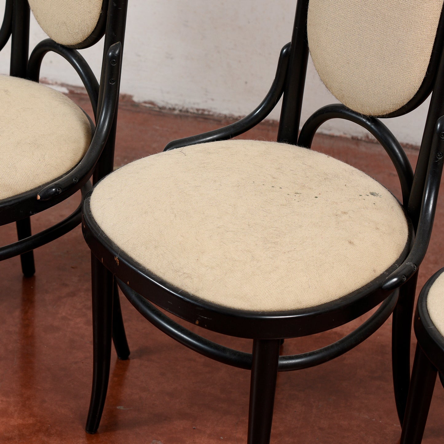 set di 4 sedie dining chairs by Michael Thonet for Thonet - thonet 1986