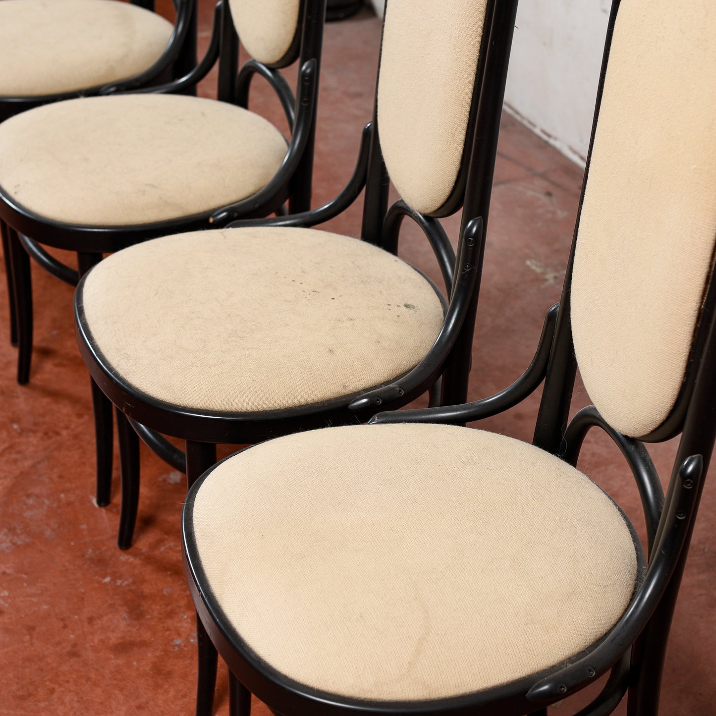 set di 4 sedie dining chairs by Michael Thonet for Thonet - thonet 1986
