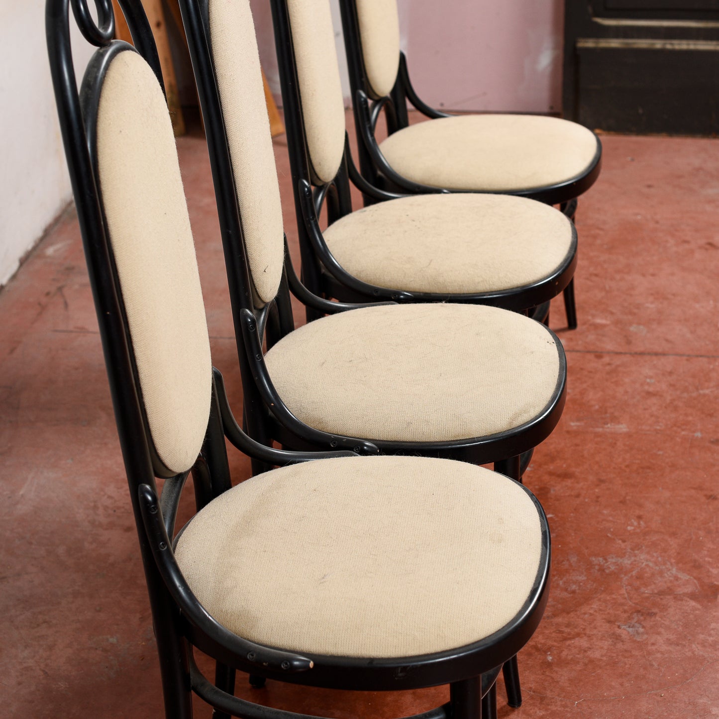set di 4 sedie dining chairs by Michael Thonet for Thonet - thonet 1986
