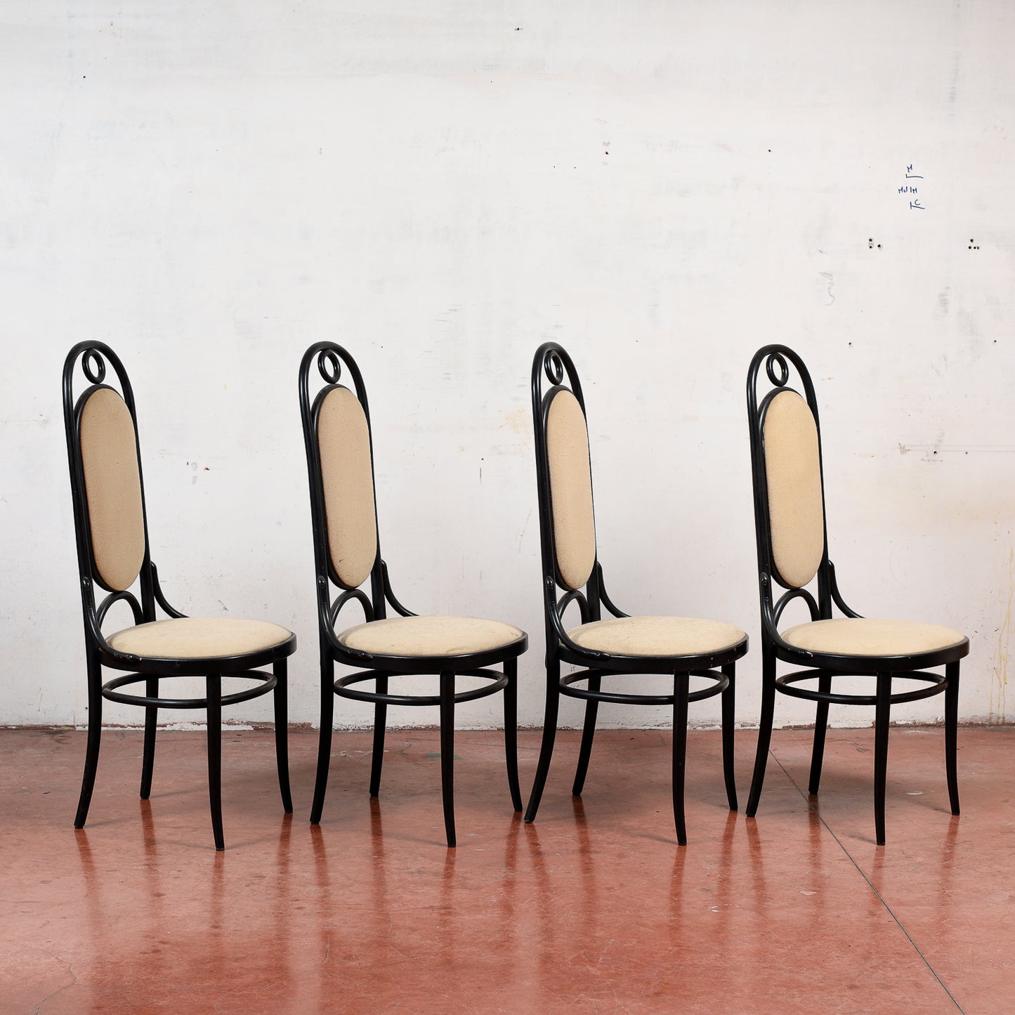 set di 4 sedie dining chairs by Michael Thonet for Thonet - thonet 1986