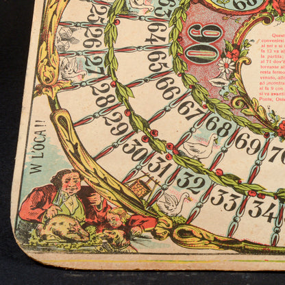antico gioco dell oca primi 1900