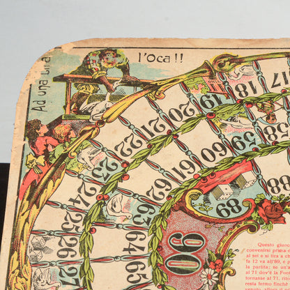 antico gioco dell oca primi 1900