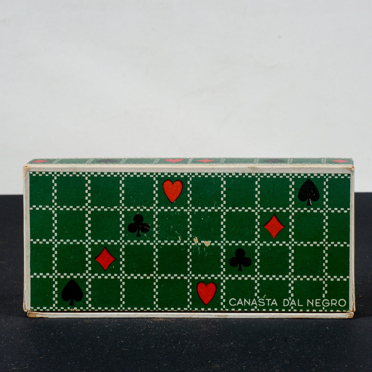 Giocattolo vintage giuoco carte canasta della ditta Dal Negro